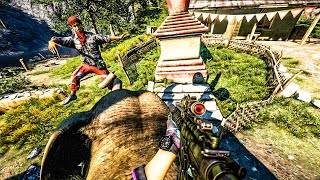 Far Cry 4 John Wick Style stealth kills  Outposts  Elephant Kills [upl. by Loats]