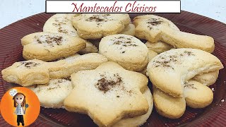 Mantecados clásicos  Receta de Cocina en Familia [upl. by Ahael203]