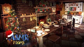 Christmas at the Burrow Harry Potter Inspired Ambience  Weasleys 2 hours 4K Soundscape [upl. by Gregg463]