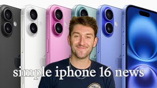 The simple 5 minute iPhone 16 event recap [upl. by Guendolen]