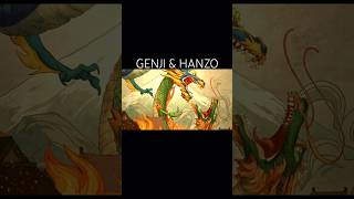 Genji Hanzo BEST Interactions shorts overwatch2 [upl. by Pandora560]