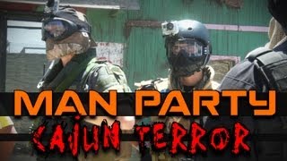 MAN Party Cajun Terror Airsoft  NODE [upl. by Batha]