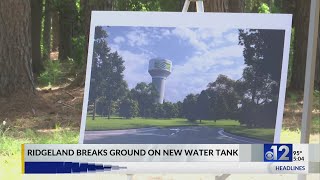 Ridgeland breaks ground on 96 million water tank [upl. by Oralie531]