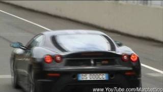 Ferrari 430 Scuderia 0200 Kmh Acceleration Incredible Sound [upl. by Ashely]