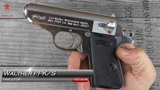 The NEW Walther PPKS Tabletop Review and Field Strip [upl. by Tenneb]