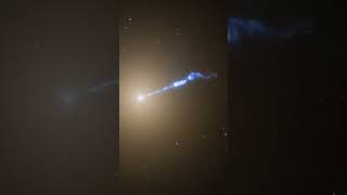 Hubble Captures 3000LightYear Plasma Jet from M87s Black Hole Triggering Stellar Eruptions [upl. by Misaq]