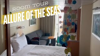 Step Inside The Luxurious Balcony Room On Allure Of The Seas [upl. by Adnirual]