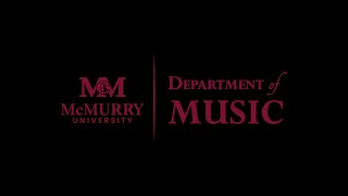 McMurry Masterworks  Fall Faculty Recital [upl. by Dymoke913]