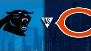 Chicago Bears Vs Carolina Panthers Live Reaction [upl. by Vassily]