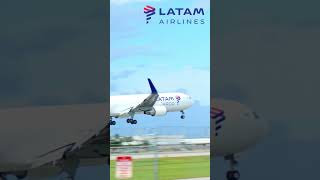 Landing  Latam Airlines cargo Boeing 767  316 ER [upl. by Eekaz]