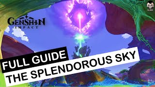 Easy Guide The Splendorous Sky That Day Quest  Genshin Impact [upl. by Pegeen]