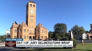 Day 1 of jury deliberations wraps in William Chase Johnson trial [upl. by Damaris]