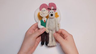 Making Gromit needle felting [upl. by Poul10]