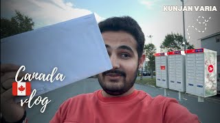 shortvlog Day7  How does Canada Post works  Kunjanvaria [upl. by William]