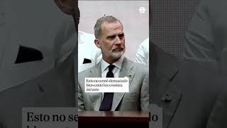 La extraña polémica por el traje de Felipe VI en la toma de posesión del presidente dominicano [upl. by Malliw]