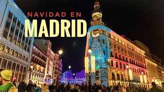 Madrid en Navidad 2022  MADRID NAVIDAD 2022  Christmas Spain [upl. by Atila]