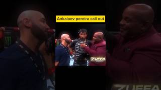 Ankalaev alex pereira call out 😂 ankalaev pereira alexpereira ufc ufcfightnight mma fyp [upl. by Htiduy529]