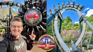 Celebrating 30 Years Of Nemesis The Legendary Alton Towers Inverted Coaster [upl. by Annuahs208]