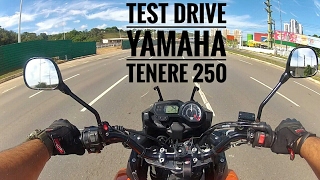 Yamaha Tenere 250 Test Drive na mini Big Trail [upl. by Nedrah]