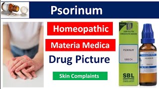 Psorinum Homeopathic Medicine  Drug Picture  Materia Medica bhms [upl. by Elades]