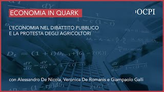 L’Economia in Quark – L’economia nel dibattito pubblico e la protesta degli agricoltori [upl. by Dale]