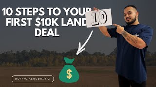 How to Wholesale Land in 10 Steps for Beginners  Real Estate Wholesaling [upl. by Aitnom]