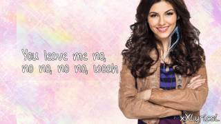 Victoria Justice  Faster Than Boyz Lyrics [upl. by Dermott]