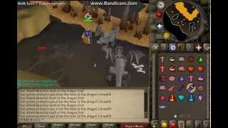 OSRS  Dragon platelegs drop [upl. by Aloisius]