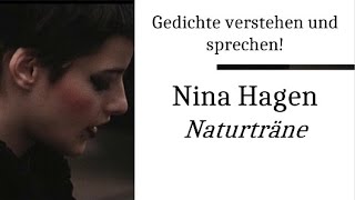 Nina Hagen verstehen Naturträne GedichteKaraoke 43 [upl. by Tome]