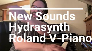 New Sound Thursdays hydrasynth amp roland fantom [upl. by Noryd289]