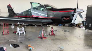 Beechcraft Bonanza F33A Gear Swing Test [upl. by Eilra]