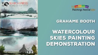 Watercolour Skies Painting Demonstration with Grahame Booth [upl. by Elleron]