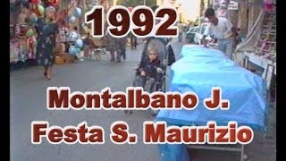 1992  Montalbano Jonico  Festa S Maurizio [upl. by Ahsiket]