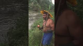 Cântico kaingang cantado por integrantes do Grupo Cultural Guerreiros Kakrekin da TI Apucaraninha🏹 [upl. by Eirlav]