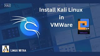 Install Kali Linux in VMWare [upl. by Charlotta907]