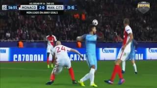 Monaco vs Manchester City 3 1 UCL Goals amp Highlights in HD [upl. by Idur]