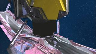 James Webb Space Telescope Deployment Animation [upl. by Moira]