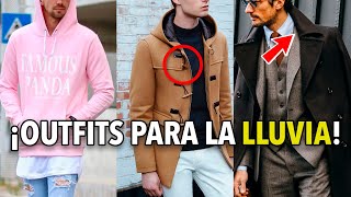 Cómo VESTIR en días LLUVIOSOS – ¡Usa estos OUTFITS [upl. by Guenzi956]