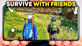 Top 5 Survival Multiplayer Games play with friends for Android  Best Survival Games In Android 2023 [upl. by Onurb]