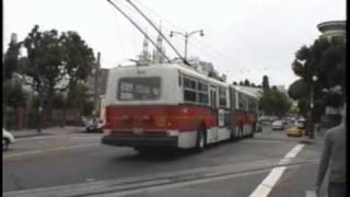 San Francisco Trolleybus  New Flyer E60 [upl. by Monney]