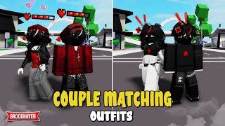 COUPLE MATCHING Outfit ideas EMOY2K Di Brookhaven IDCODES  Roblox Part 3 [upl. by Patricio]