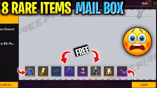 8 Most Rare Items In Mail Box 😨  Garena Sent Me Special Gift V Badge 🤑 shorts short [upl. by Vernita908]