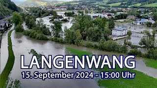 Langenwang  Hochwasser am 15 September 2024 [upl. by Nilatak]