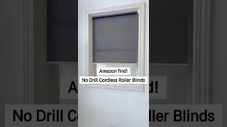 No Drill LightFiltering Roller Shades [upl. by Lenej900]