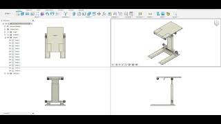 Fusion 360  3D Models for Printing  Grab Model Phone Stand Adjustable New Version [upl. by Annalee232]