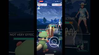 Breloom is GOATed 😤👊🏽💥 shorts gobattleleague pokemongo [upl. by Huoh]