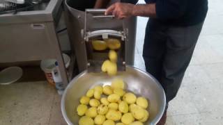 Patates Soyma Makinesi Nasıl Çalışır [upl. by Burnham]