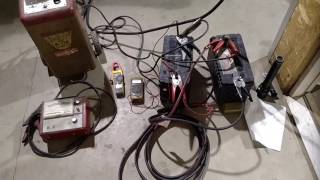 Desulfateing batteries for telehandler part 1 [upl. by Isolt]