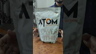 Asitis Atom Whey Protein Mango Flavor Review  Taste amp Mixability Test [upl. by Hett714]