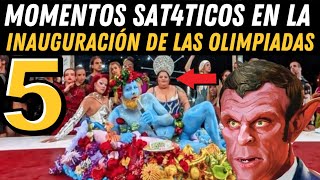 5 Momentos SAT4NICOS 👹 en la inauguración de los Juegos olimpicos paris2024 🤯😱 [upl. by Klarrisa130]